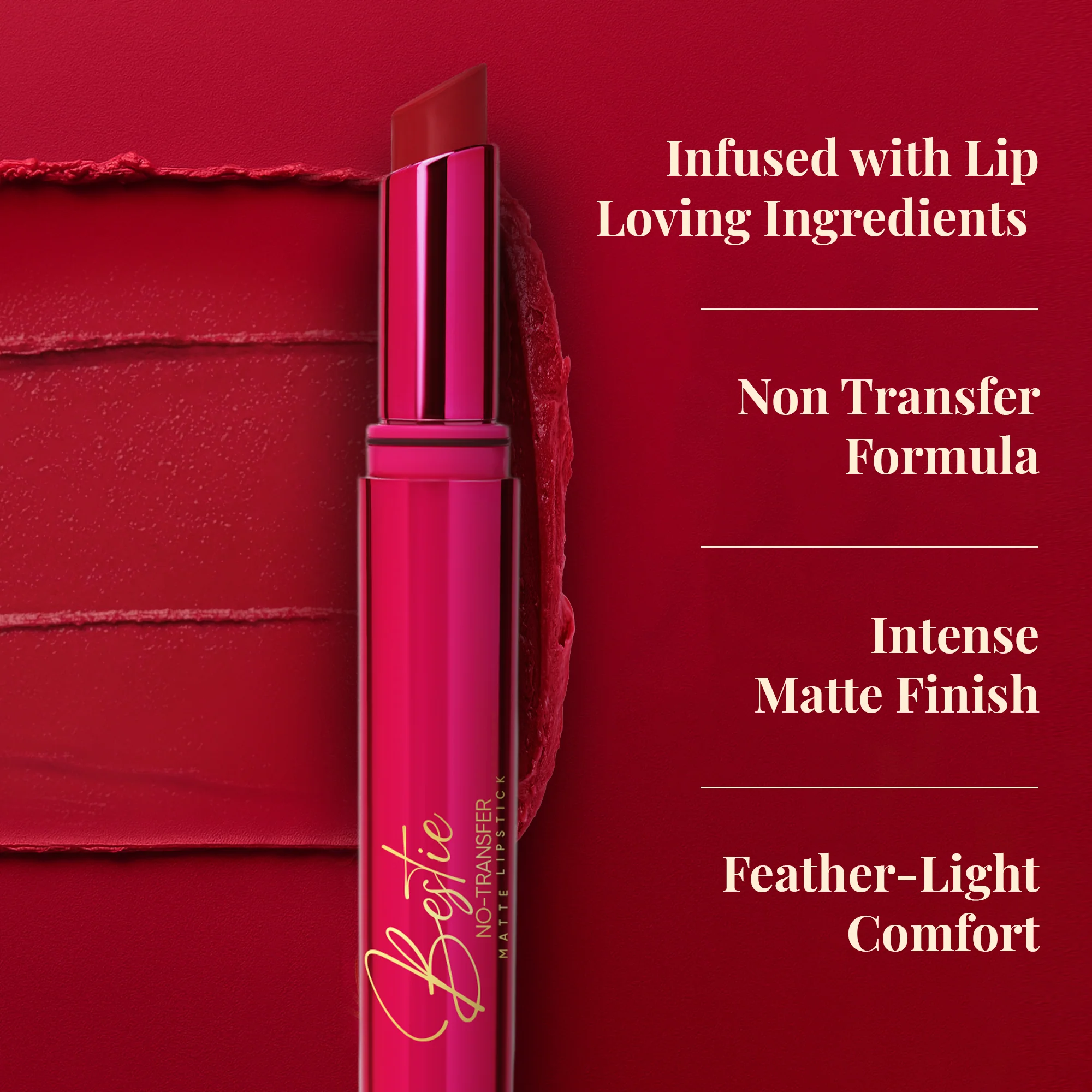 Sugar 09: Bestie No-Transfer Lipstick - Image 6