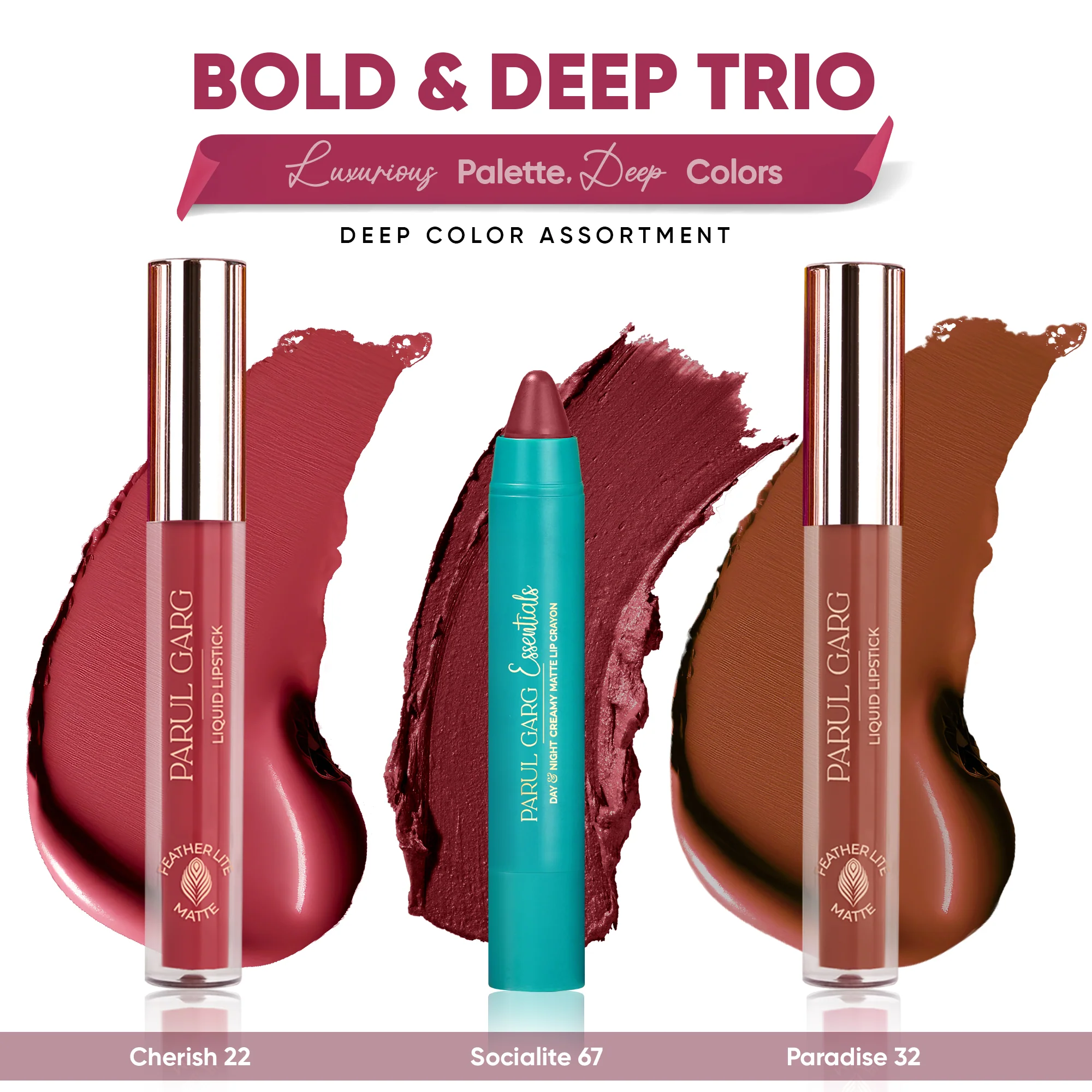 Bold & Deep Trio Lip Pack - Image 4