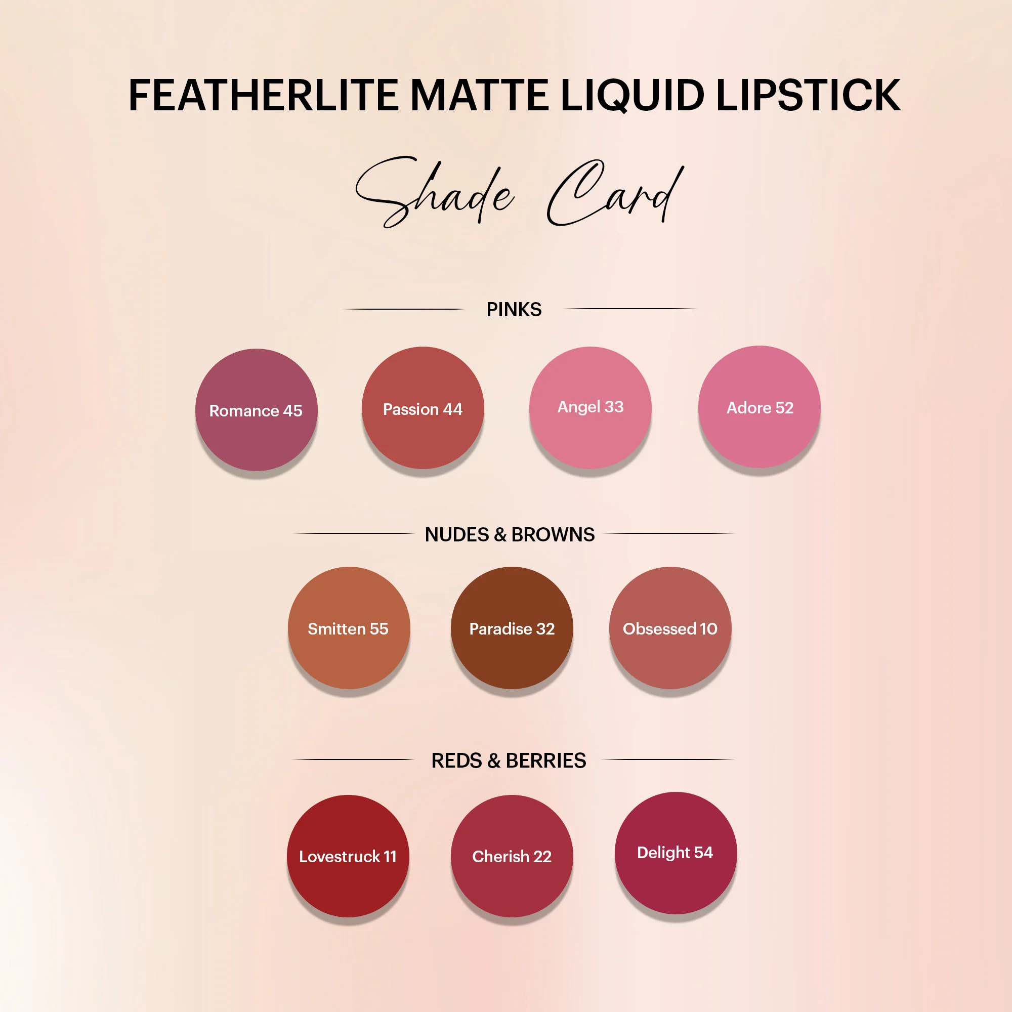 Obsessed 10: Featherlite Matte Liquid Lipstick - Image 4
