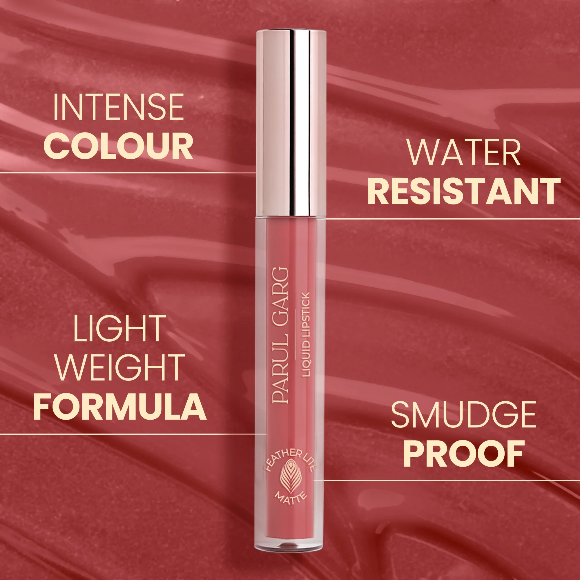 Passion 44: Featherlite Matte Liquid Lipstick - Image 3