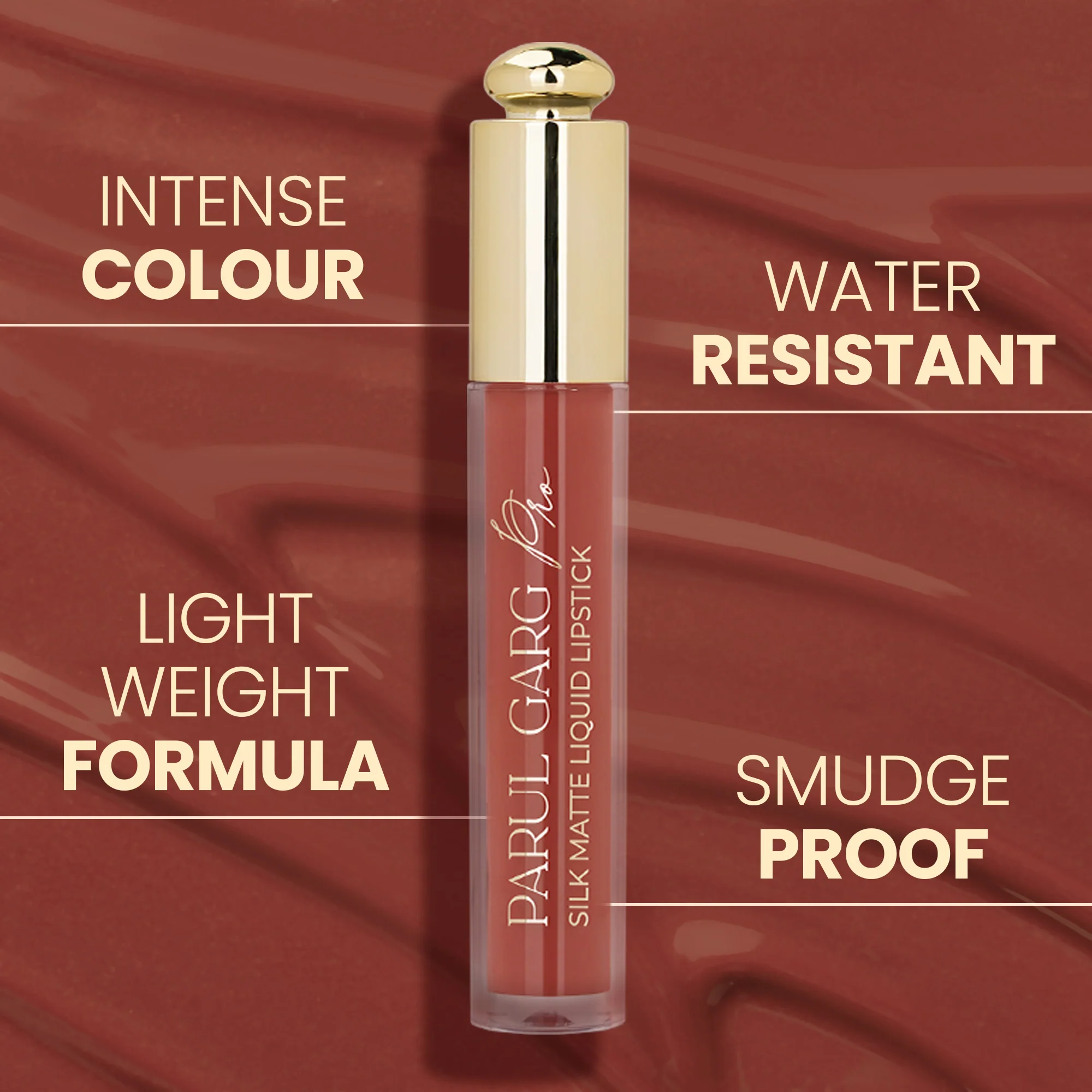 Fire Lily 02: Silk Matte Liquid Lipstick - Image 5