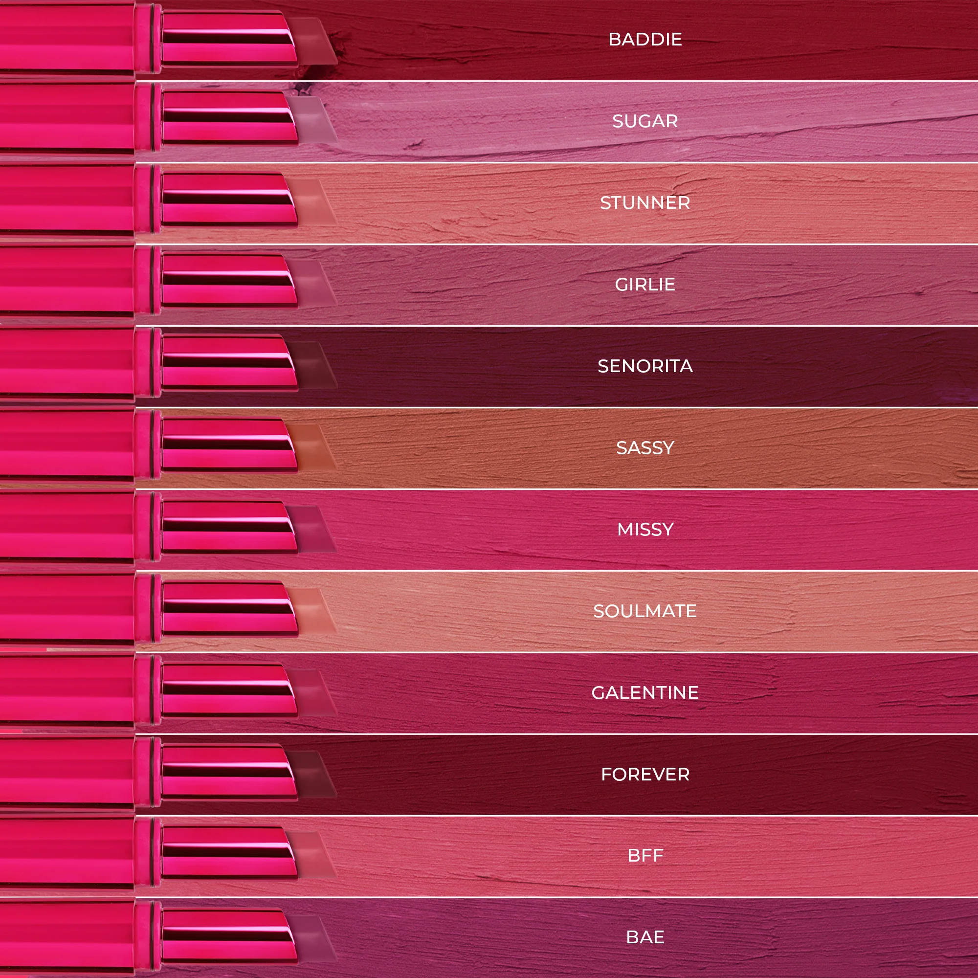 Sugar 09: Bestie No-Transfer Lipstick - Image 4